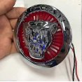thumbnail image 3 of Car Styling For Jaguar Xf Xj Xjl 3d Plating Front Center Grille Emblem Badge Decals Light Accessories Auto Sticker Decoration, 3 of 5