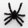 thumbnail image 2 of FELTECHELECTR 20 piezas de arañas de peluche de 5 mm para cosplay, juguetes de plástico artificiales para Halloween, fiestas, noches de miedo (negro), 2 of 6