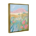 thumbnail image 3 of Stupell Desert Canyon Vivid Cacti Plants Landscape Painting Gold Floater Framed Art Print Wall Art, 3 of 6
