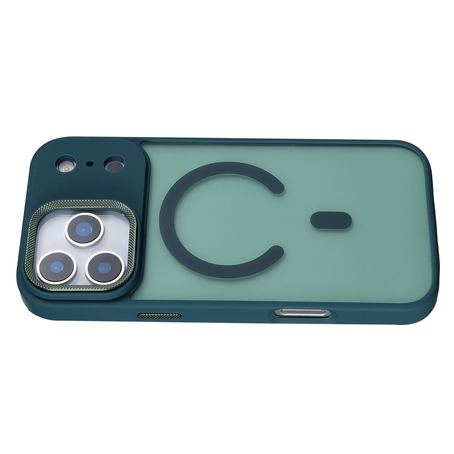 Sleek Matte Finish MagSafe Case for iPhone 17 Pro Max - Dark Green