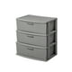 thumbnail image 1 of Cajonera Comoda Organizador Multiusos 3 Niveles Gris, 1 of 4