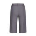 thumbnail image 4 of Mujeres Pantalones Cortos con Bolsillos Moda Verano Casual Sargamán Color Sólido Medio Pantalones Cortos, Poliéster Spandex, 4 of 9
