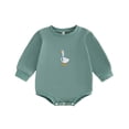 thumbnail image 6 of Baby Bodysuit Boy Girl Clothes Soft Newborn Infant Outfit Infant Baby Girl Outfit Bubble Romper Long Sleeve Newborn Toddler Vintage Clothes,vintage romper 3-6 Months, 6 of 6