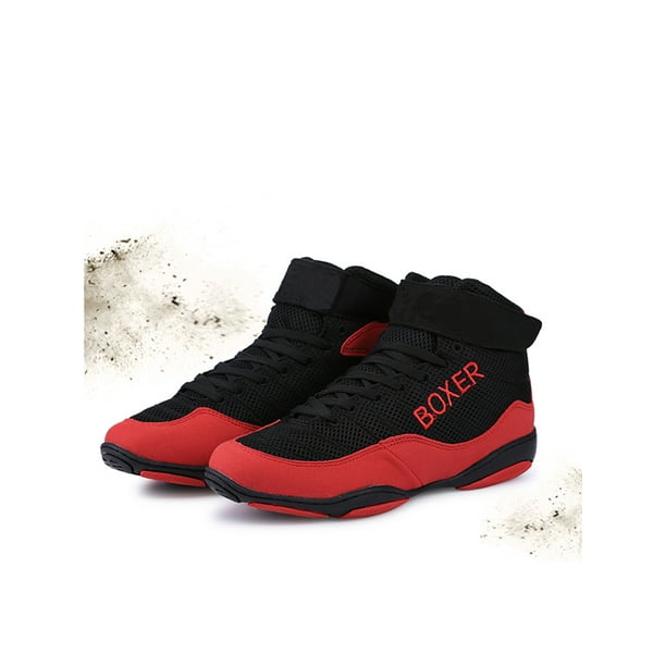Boxing shoes cheap red