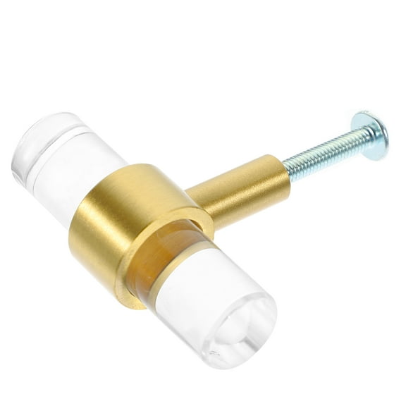 OUNONA Furniture Handle Accessory Metal Pulls for Dresser Bright Wire Crochet Hinge Reel