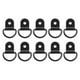 thumbnail image 1 of 10 piezas de accesorios de anclaje de amarre, gancho de tracción negro, amarre duradero en forma de D para Negro 65 mm, 1 of 8