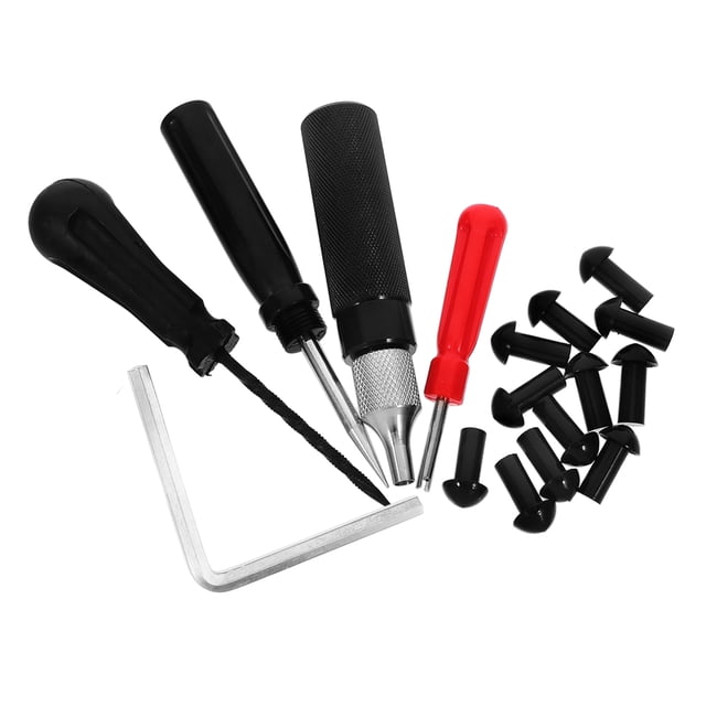 1 juego de kit de reparación de neumáticos de motocicleta, kit de reparación de neumáticos, herramienta de reparación de neumáticos de motocicleta, herramientas de fijación de neumáticos