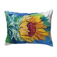 thumbnail image 2 of Betsy Drake KS544 11 x 14 in. Windy Sunflower Small No-Cord Indoor & Outdoor Pillow, 2 of 2