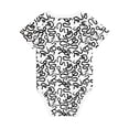 thumbnail image 2 of Rocae Hand Drawn Snake for Baby Climbing Clothes Soft Baby Romper for Active Infants Comfortable and Breathable Crawling Jumpsuit Unisex Baby Outfit 6 Months, 2 of 8