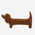 thumbnail image 2 of Cute Dog Throw Pillow Brown Dachshund Pillow 25.59 Inch Lamb Down Dachshund Pillows Valentine House Decoration for Sofa Bedroom Living Room Windowsill, 2 of 5