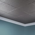 thumbnail image 5 of FASÄDE Border Fill Decorative Vinyl 2ft x 4ft Glue Up Ceiling Panel in Brushed Nickel(5 Pack), 5 of 5