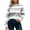 Gray, variant on VBVC Women's Wide Striped Long Sleeve Tops , Ladies' Crew Neck Contrast Cuff Casual Blouses , Casual Basic Pullover T Shirts For Women,Black,S-2XL