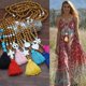 thumbnail image 2 of Tibetan Carved Long Tassel Necklace For Women Girls Wood Bead Jewelry Gift--Yellow-Product code 48664 Yellow, 2 of 5