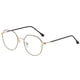 thumbnail image 5 of Gafas irregulares Lente plana Transparente Azul Prueba de luz para pantallas de juegos Unisex jinwen Anteojos irregulares, 5 of 8