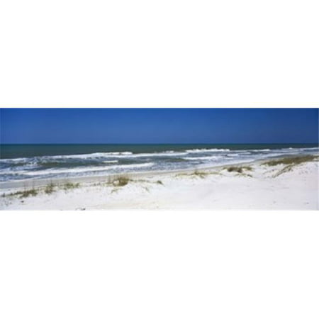 Panoramic Images PPI141148L Surf on the beach  St. Joseph Peninsula State Park  Florida  USA Poster Print by Panoramic Images - 36 x