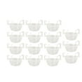 thumbnail image 4 of 15 piezas de bandeja para macetas con gancho para cultivo, decoración de jardinería para interiores 12 pulgadas, 4 of 8