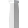 thumbnail image 3 of Ekena Millwork 24"W x 06'H Craftsman Classic Square Tapered, Smooth Column, Prairie Capital & Prairie Base, 3 of 6
