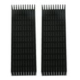 thumbnail image 3 of Heat Sink, Aluminum Heat Sink Radiator Cooler, 2Pcs Cooling Fins Aluminum Power Radiator Slotted Heatsink Kit for Electronics 120x40x20mm, 3 of 8