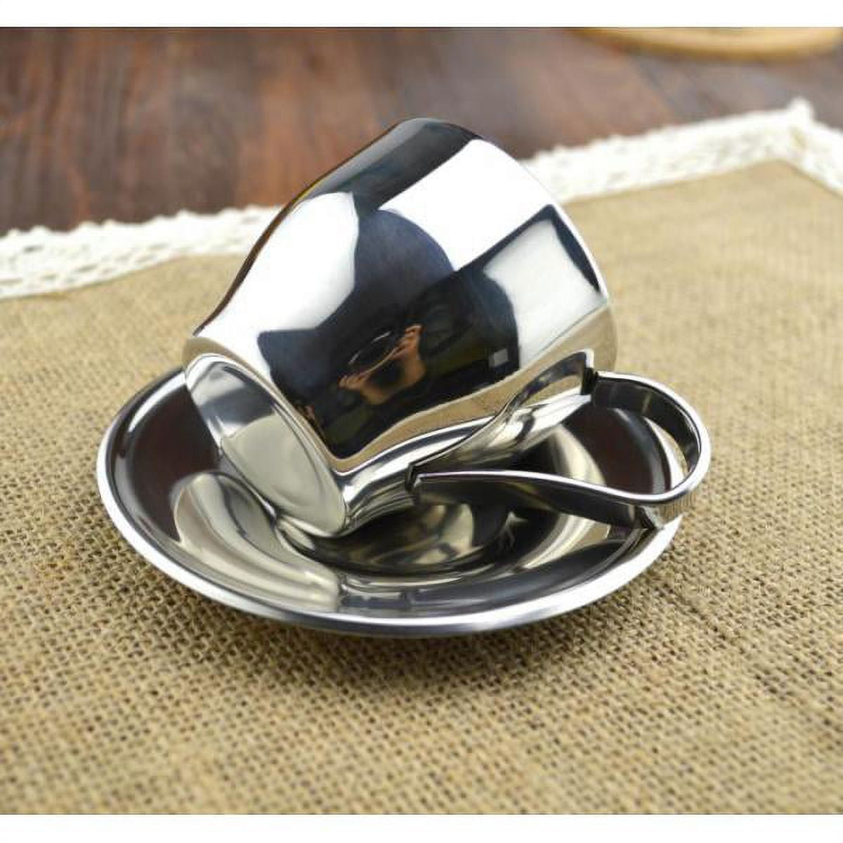 Stainless Steel Double Wall Espresso Coffee Cup Heat - Temu