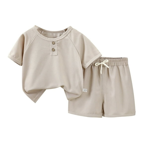 Kids Satin Pajamas For Boy Solid Color Button Down Sleepwear Set Toddler Girl Sleepwear Trendy Clothes For Teen Girls 8-9 Years Cute&nbsp;Boy Girl&nbsp;Clothing