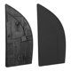 thumbnail image 5 of Car Exterior Rear Door Triangular Panel Trim 838301E000 838401E000 for Accent 2006-2010 Outside Pillar Panel, 5 of 5