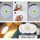 thumbnail image 3 of Luz Nocturna Paquete de 2 luces nocturnas LED COB con sensor y control remoto, luz blanca cálida para armarios, con temporizador, ideales para dormitorios y cocinas. Rkxzt, 3 of 9