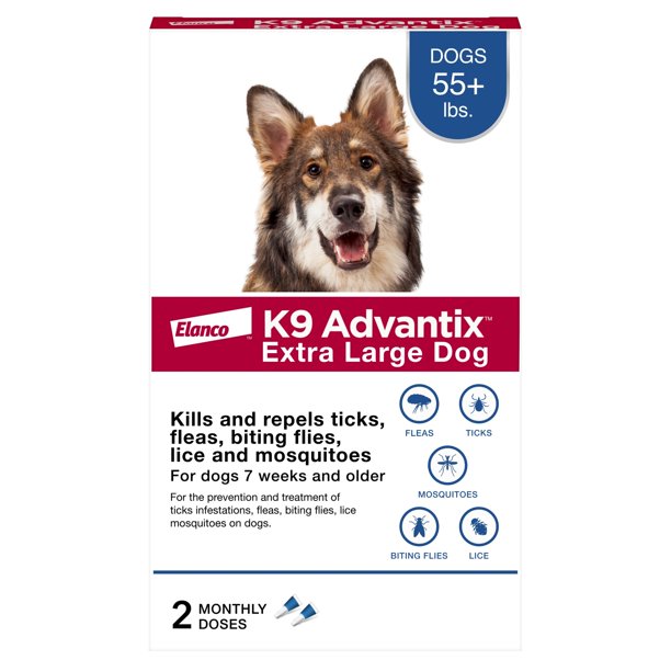 K9 Advantix Flea & Tick XLarge Dog 2ct