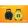 thumbnail image 4 of Woods 4907 16/3 25' Black/Yellow SJTW Extension Cord Reel with 4-Outlets, 4 of 6