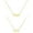 Gold 444, variant on Women's Angel Number Statement Necklace 444 Numbers Pendant Choker Chain Numerology Jewelry Silver