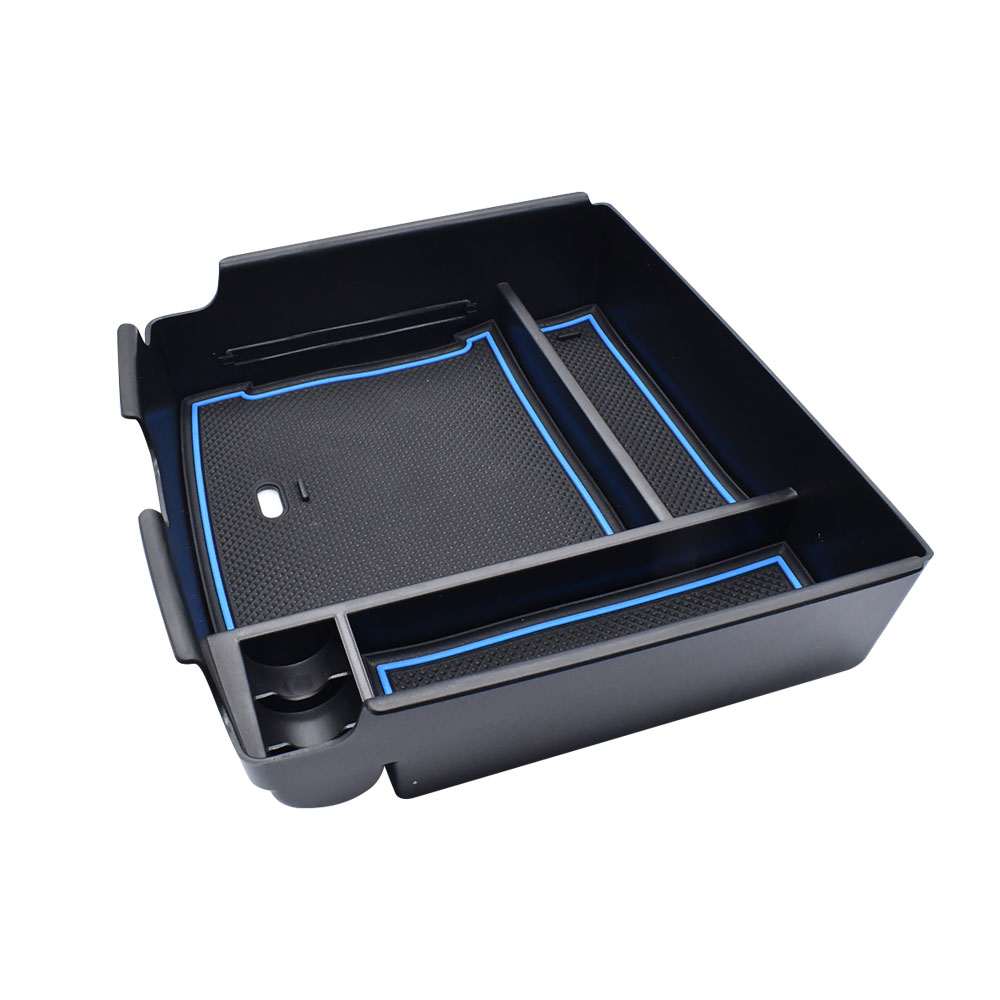 JJMY Car Center Armrest Storage Tray Organizer Box Anti-slip For 2022-2025 KIA Carnival , 1 Pack