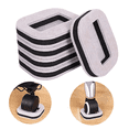 thumbnail image 4 of Furniture Wheel Stoppers, Non-Slip Caster Cups for Hardwood Floors, High-Density EVA Furniture Pads Protect Floors Reduce Noise Chair Bed Stabilizers, 4 of 4