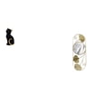 thumbnail image 1 of Estatua de gato con espejo, figura decorativa de resina, adorno coleccionable de escritorio, escultura de animal para entrada, estantería, sala de est, 1 of 8