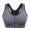 Black, variant on Big Clearance! Women's Zipper in Front Closure Sports Bra High Impact Racerback Workout Yoga Workout Wireles Bra Sports Bra Tops