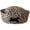 Beige, variant on Leopard Print Sailor Hat with Bow Women Vintage Beret Flipped Brim Beret Cap for Halloween Accessory