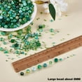 thumbnail image 2 of 1 Pack Assorted Glass Beads for Jewelry Making Adults Glass Beads Bulk Including 8mm Beads for DIY Jewelry Bracelet Neckalce Phone Lynard Making Crafts Accessorie (Light Green) diy, 2 of 9