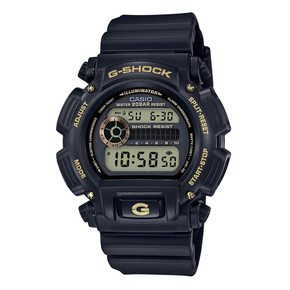 Casio Men's Black and Nylon Strap G-Shock Watch DW9052V-1 - Walmart.com