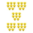 thumbnail image 2 of ZheElen Decorative And Easy-to-install Flower Pulls Knobs For Unique Touch Wide Range yellow 5Set, 2 of 6