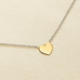 thumbnail image 3 of Pure Collection by Ross-Simons Italian 14kt Yellow Gold Heart and Sterling Silver Curb-Link Necklace, Women's, Adult, 3 of 5