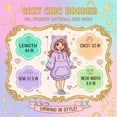 thumbnail image 2 of Oversized Kawaii Hoodie Pajamas for Women Cozy Cute Animal Design,Large Pockets for Home, 2 of 7