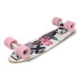 thumbnail image 2 of Patineta Tipo Penny Profesional Musa Madera Maple Musa Blanco (Llantas rosas/Trucks blancos), 2 of 5