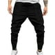 thumbnail image 1 of Pantalones largos de verano para hombre con bolsillo y cordón, informales, multibolsillos, para el trabajo, 1 of 3
