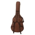 thumbnail image 4 of Funda impermeable para guitarra, bolsa de transporte, funda para accesorios de piezas de guitarra de 40 pulgadas / 41 pulgadas marrón CUTICAT Estuche impermeable para guitarra, 4 of 8
