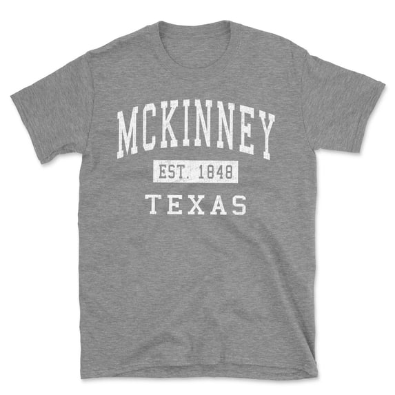 Mckinney Texas Classic Established Men's Cotton T-Shirt