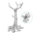 thumbnail image 4 of Uxcell Crystal Ball Stand, Sphere Display Stand Photography Props for 80 to 100mm Crystal Balls Tree Shape, Silver, 4 of 5