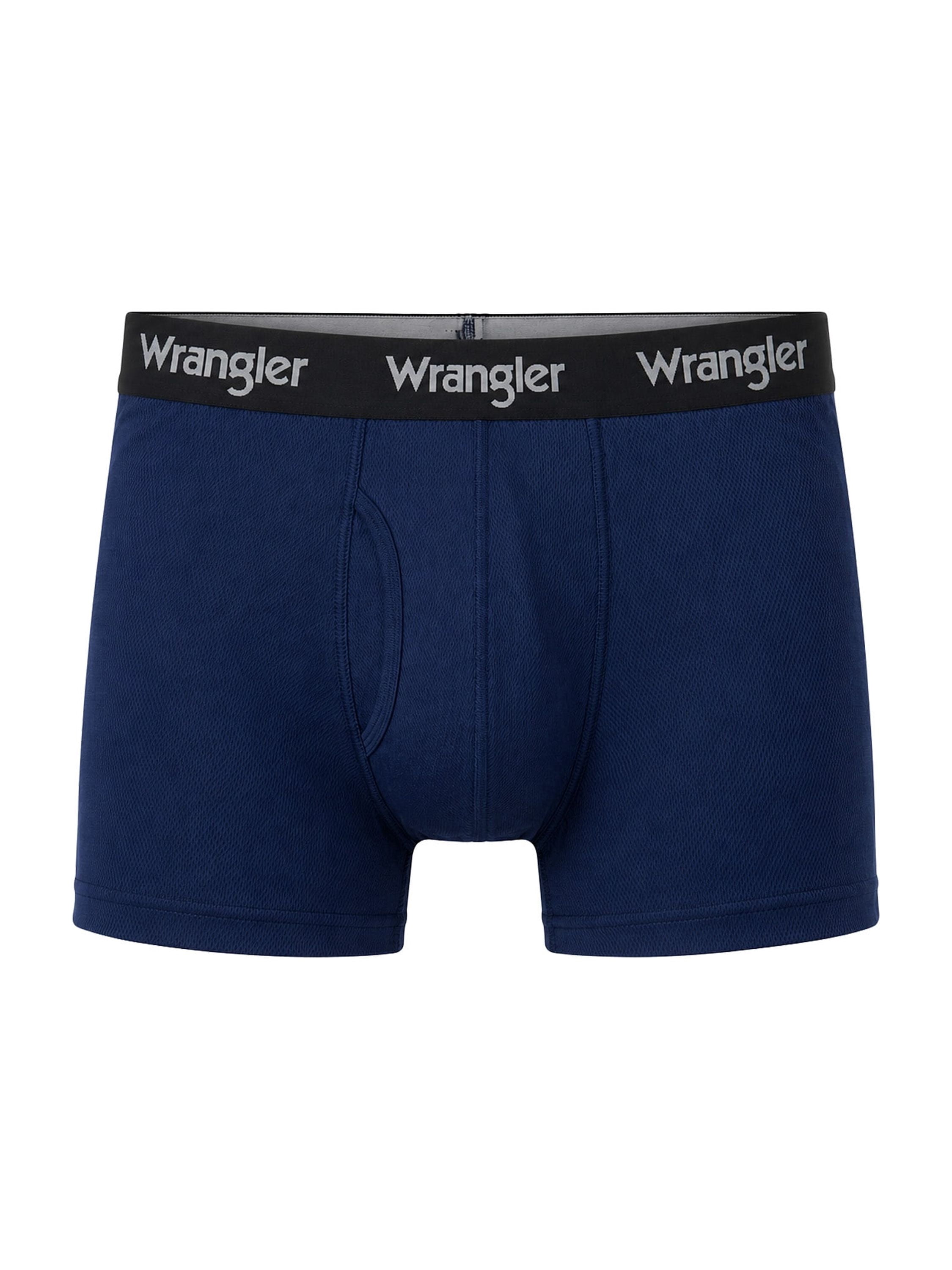 Wrangler Men's Tough Flex Mesh Boxer Brief, 3 Pack