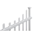 thumbnail image 5 of 2.5ft H x 3.5ft W (2 Panels) No Dig Zippity Washington Fence Kit, White Vinyl Picket Fence Panels, Easy DIY Decorative Fencing for Yard, Patio, or Deck, Temporary Outdoor Border for Garden, ZP19048, 5 of 7