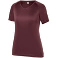 thumbnail image 2 of Tee-Shirt à Manches Raglan Anti-Humidité pour Filles S Marron (Hlw), 2 of 3