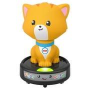 Fisher-Price Laugh & Learn Crawl-After Cat On a Vac Baby Electronic Learning Toy with Motion