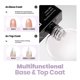 thumbnail image 3 of Set de esmaltes de uñas Beetles Pearl White con base y capa superior 2 en 1, 3 of 6