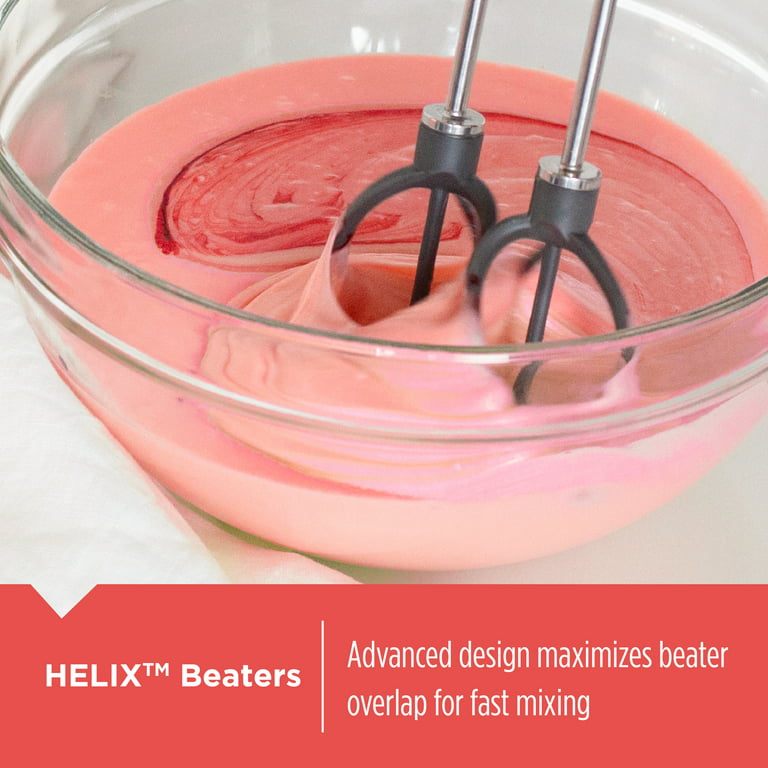 BLACK+DECKER Helix Performance Premium Hand Mixer, 5-Speed Mixer